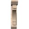 Ekena Millwork Merced Slat Smooth Bracket w/ Offset Brace, Douglas Fir, 5 1/2"W x 26"D x 26"H BKT0604X26X26MRC06SDF - alternate 3